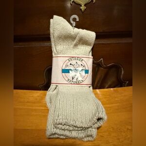 Outdoor by H&S Naturals socks size 10-13